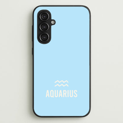 Aquarius Pastel Zodiac Galaxy S23FE Case