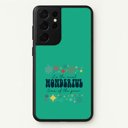 The Most Wonderful Time Of The Year Geometric Galaxy S21 Ultra Case