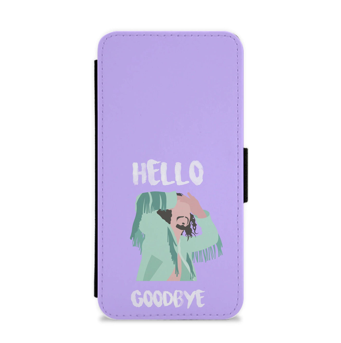 Hello Goodbye Flip / Wallet Phone Case