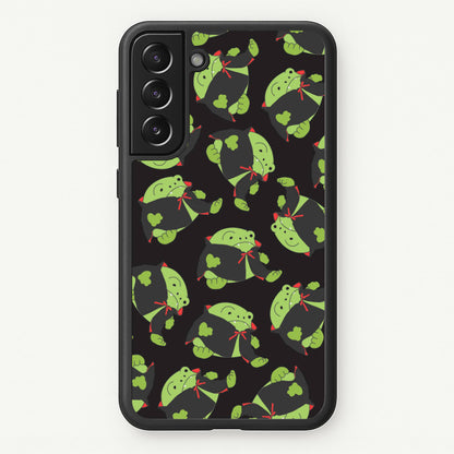 Vampire Frog Pattern  - Halloween Galaxy S21 Case