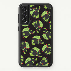 Vampire Frog Pattern  - Halloween Galaxy S21 Plus Case