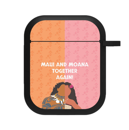 Maui And Moana Together Again AirPods Case