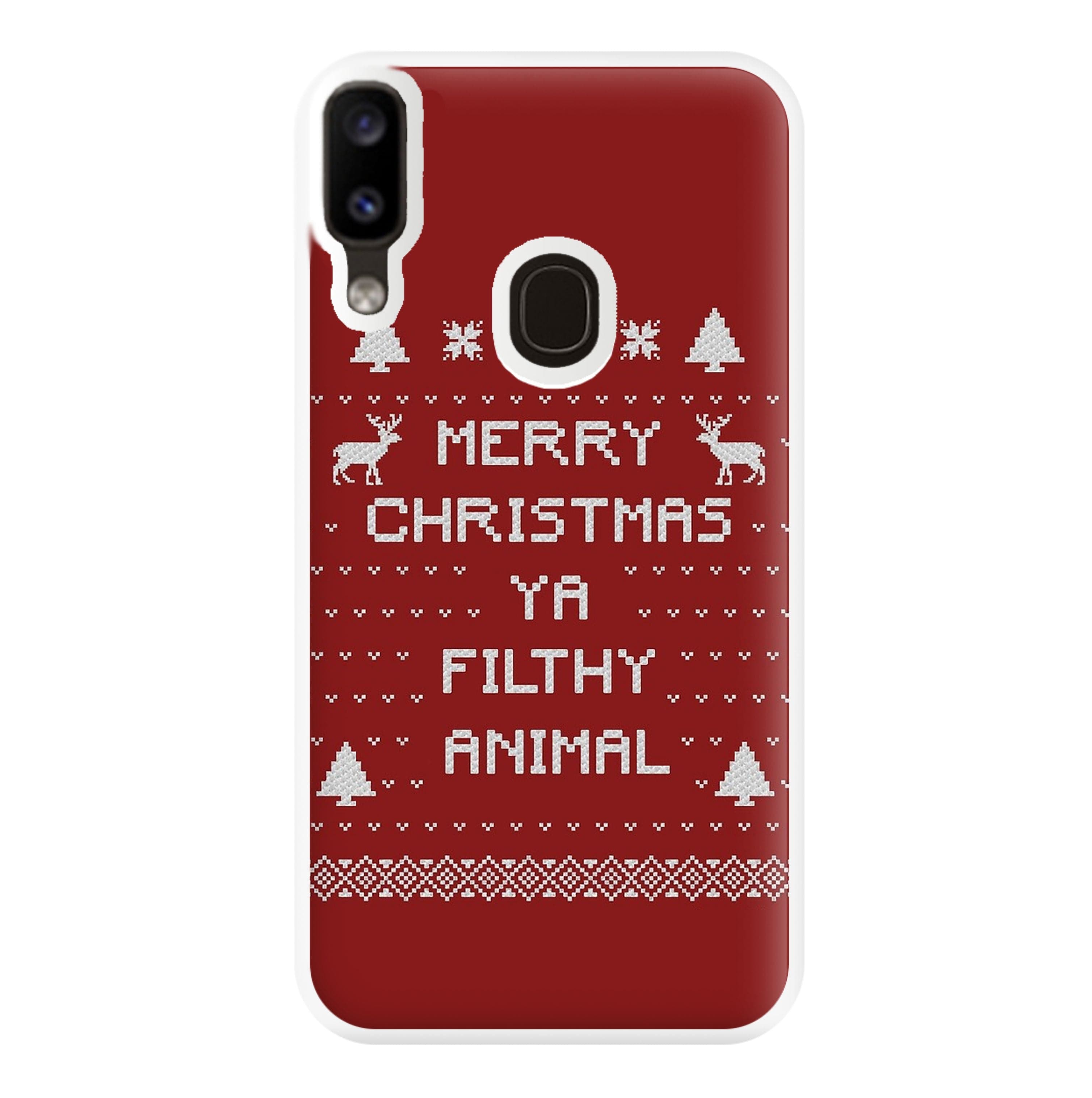 Merry Christmas Ya Filthy Animal Phone Case