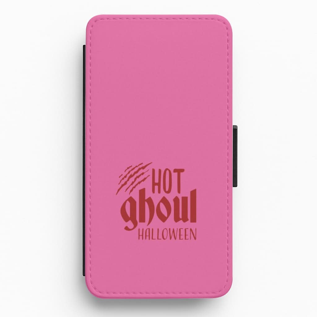 Hot Ghoul Halloween Flip / Wallet Phone Case