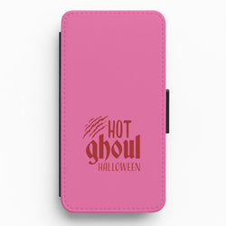 Hot Ghoul Halloween Flip / Wallet Phone Case