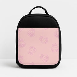 Monsters Outline Pattern II Insulated Lunch Bag