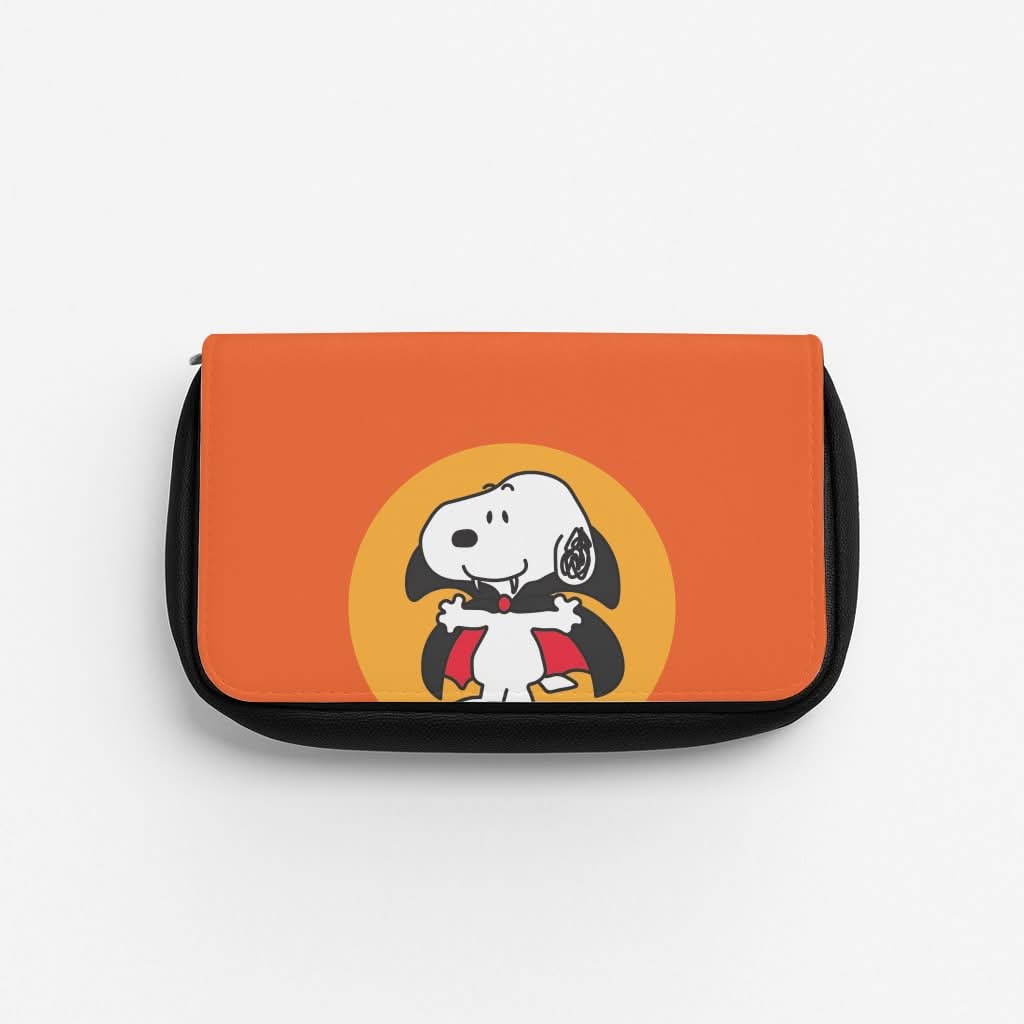 Cartoon Beagle Vampire Pencil Case