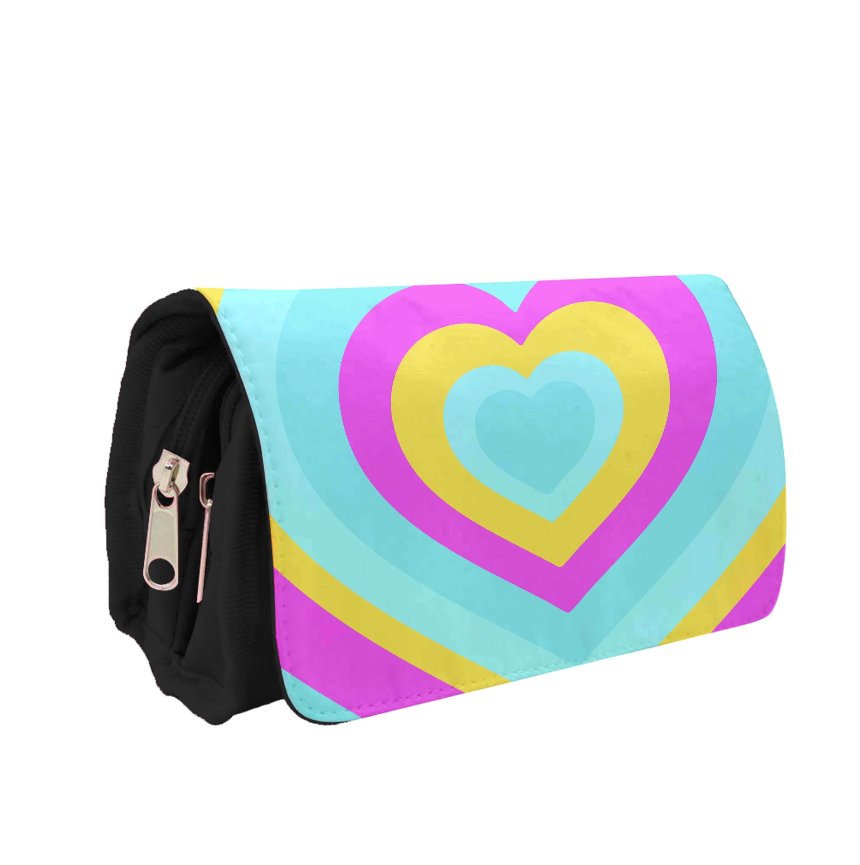 Pansexual Pride Heart Pencil Case