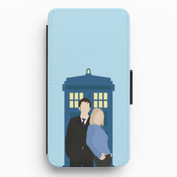 Rose And The Doc Flip / Wallet Phone Case