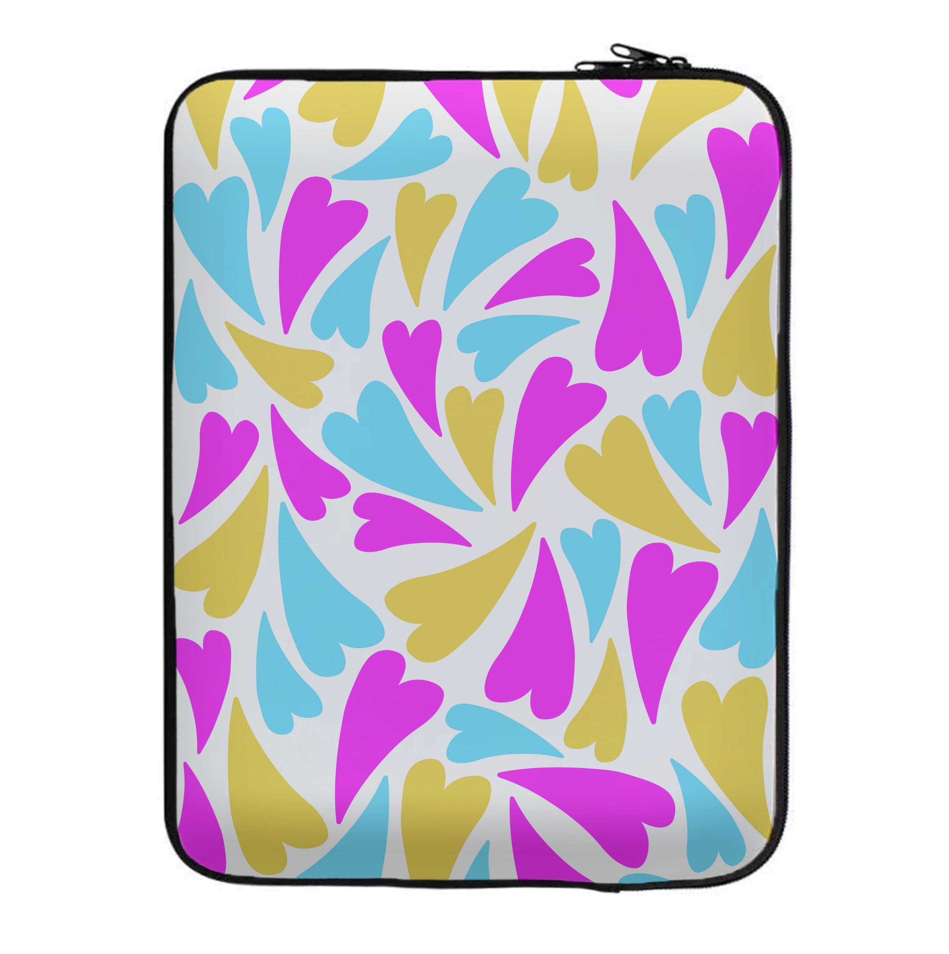 Pansexual Hearts - Pride Laptop Sleeve