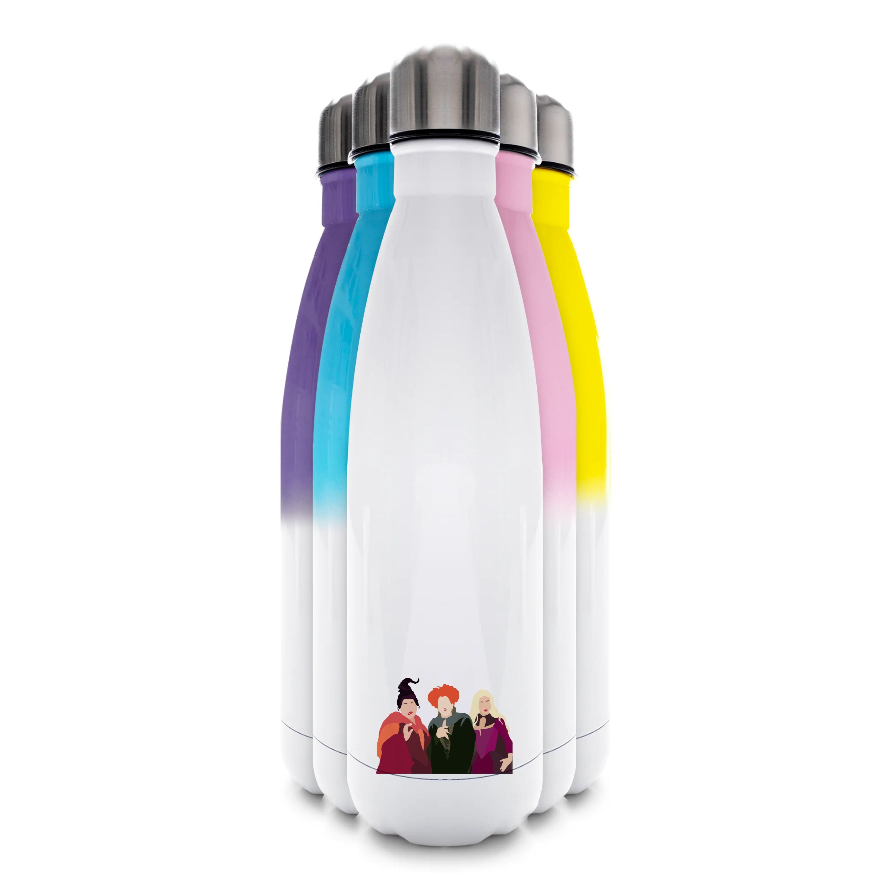 Hocus Halloween Witches - Halloween Water Bottle