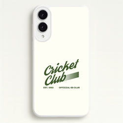 Official Cricket Club Galaxy S25 Edge Case