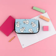 Cartoon Snowmen Pattern Pencil Case 3
