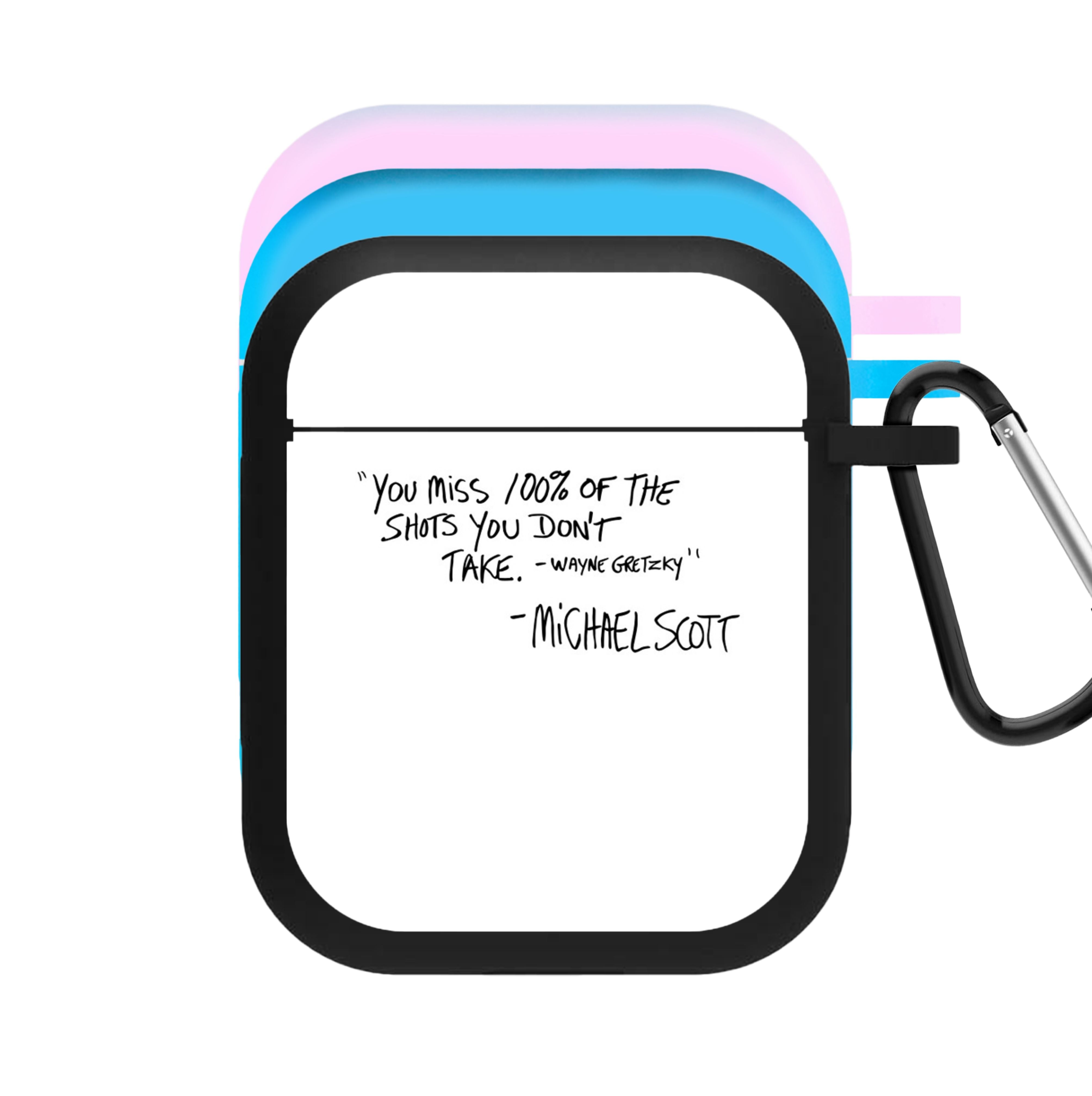 Michael Scott Quote AirPods Case