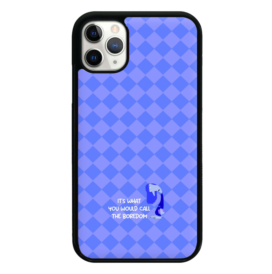 It's What You Would Call The Boredom - Inside Out Phone Case