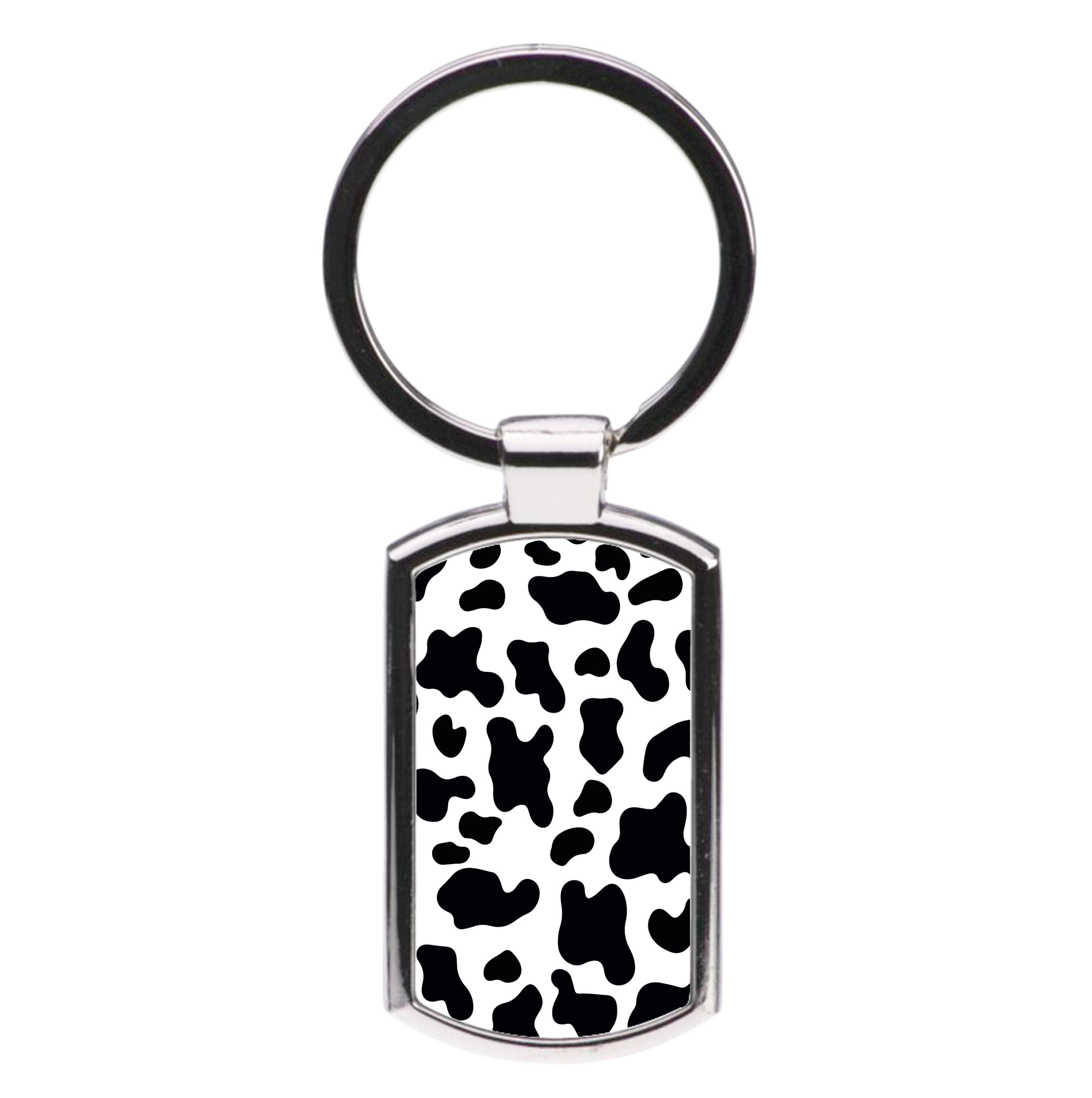 Cow - Animal Patterns Luxury Keyring