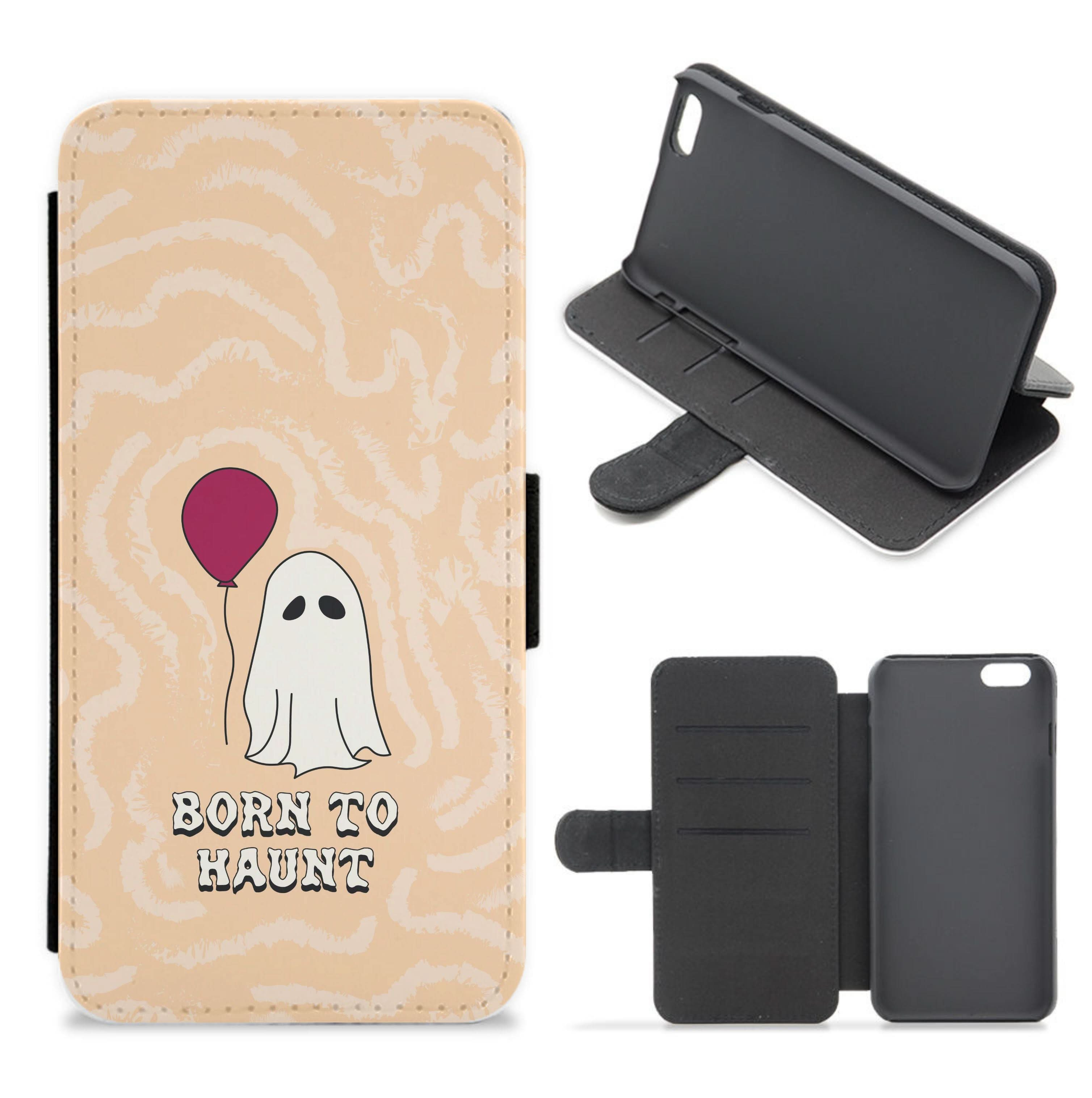 Born To Haunt  Flip / Wallet Phone Case