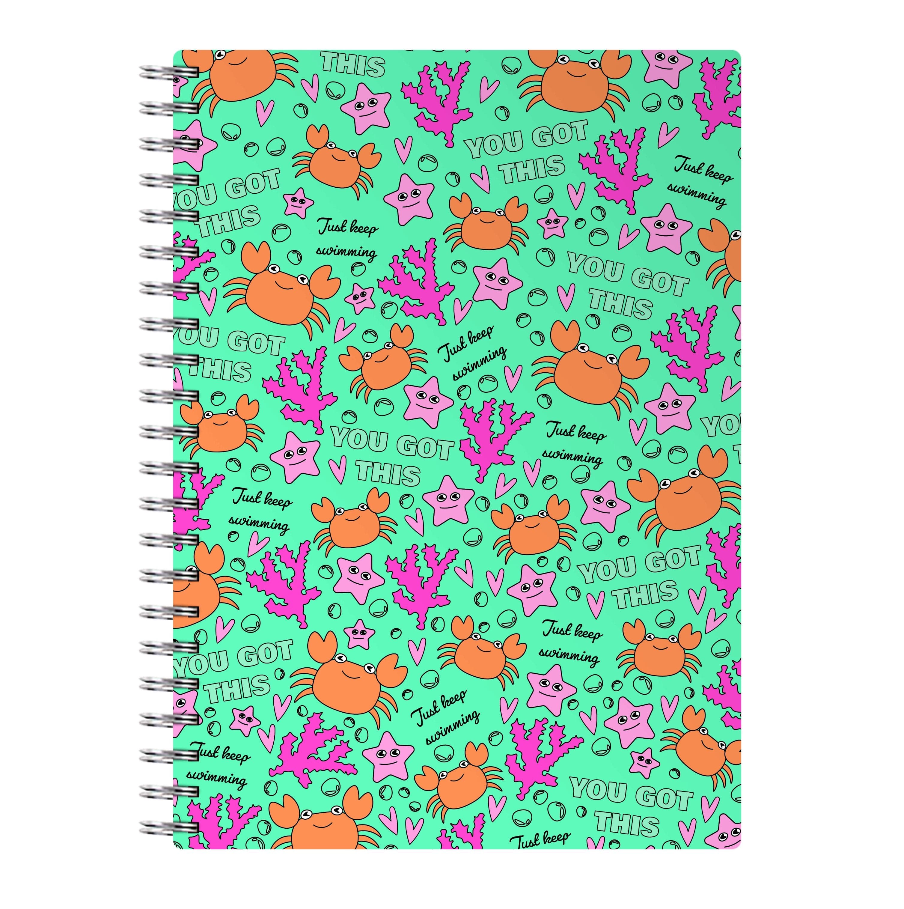 Crabs - Animal Patterns Notebook