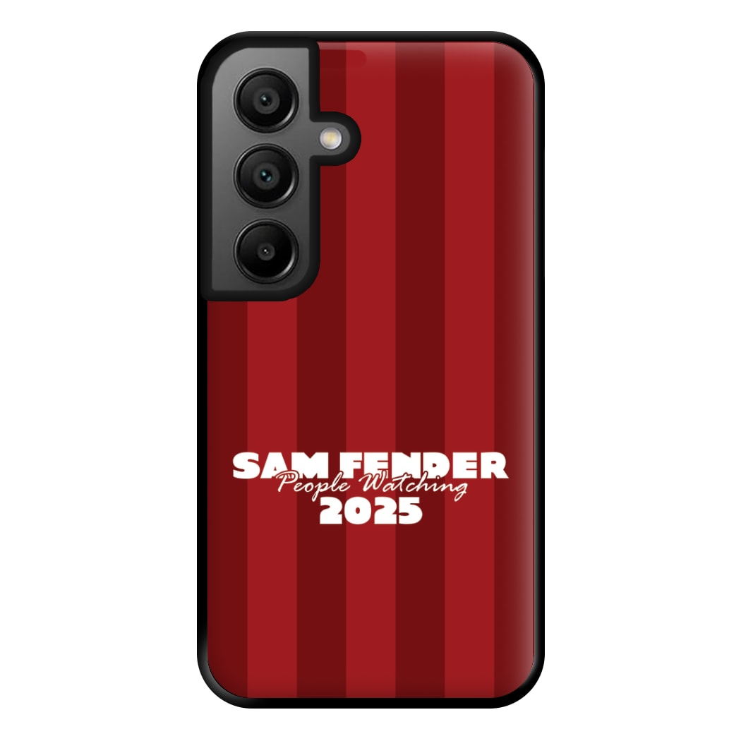 Stripes People Watching 2025 Galaxy A55 Case