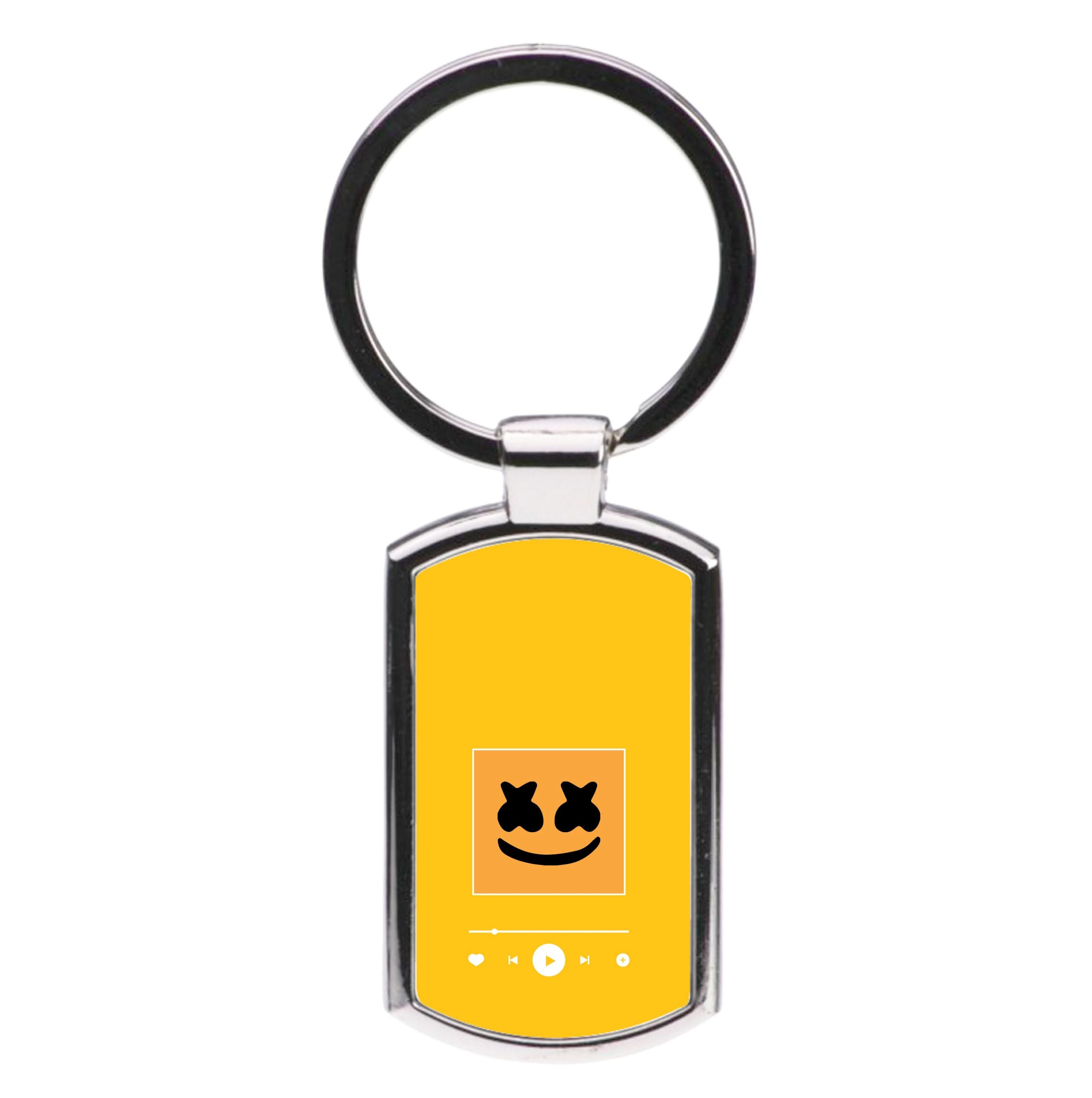 Helmet DJ Album Cover Luxury Keyring