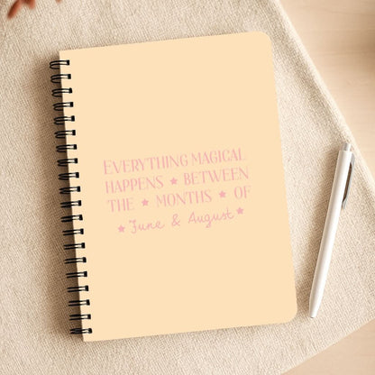 Everything Magical Happens Notepad