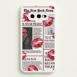 Headline Kisses Galaxy S10e Case