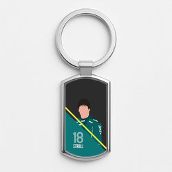 Stroll 2026 Silver Metal Keyring