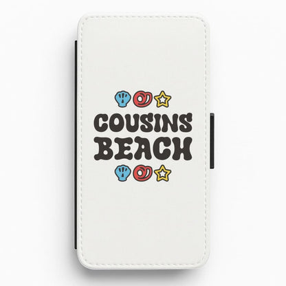Cartoon Cousins Beach Flip / Wallet Phone Case