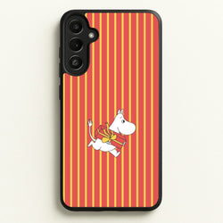 Red Present Moom Galaxy A34 Case