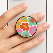 Abstract Trippy Retro Flowers FunGrip 1