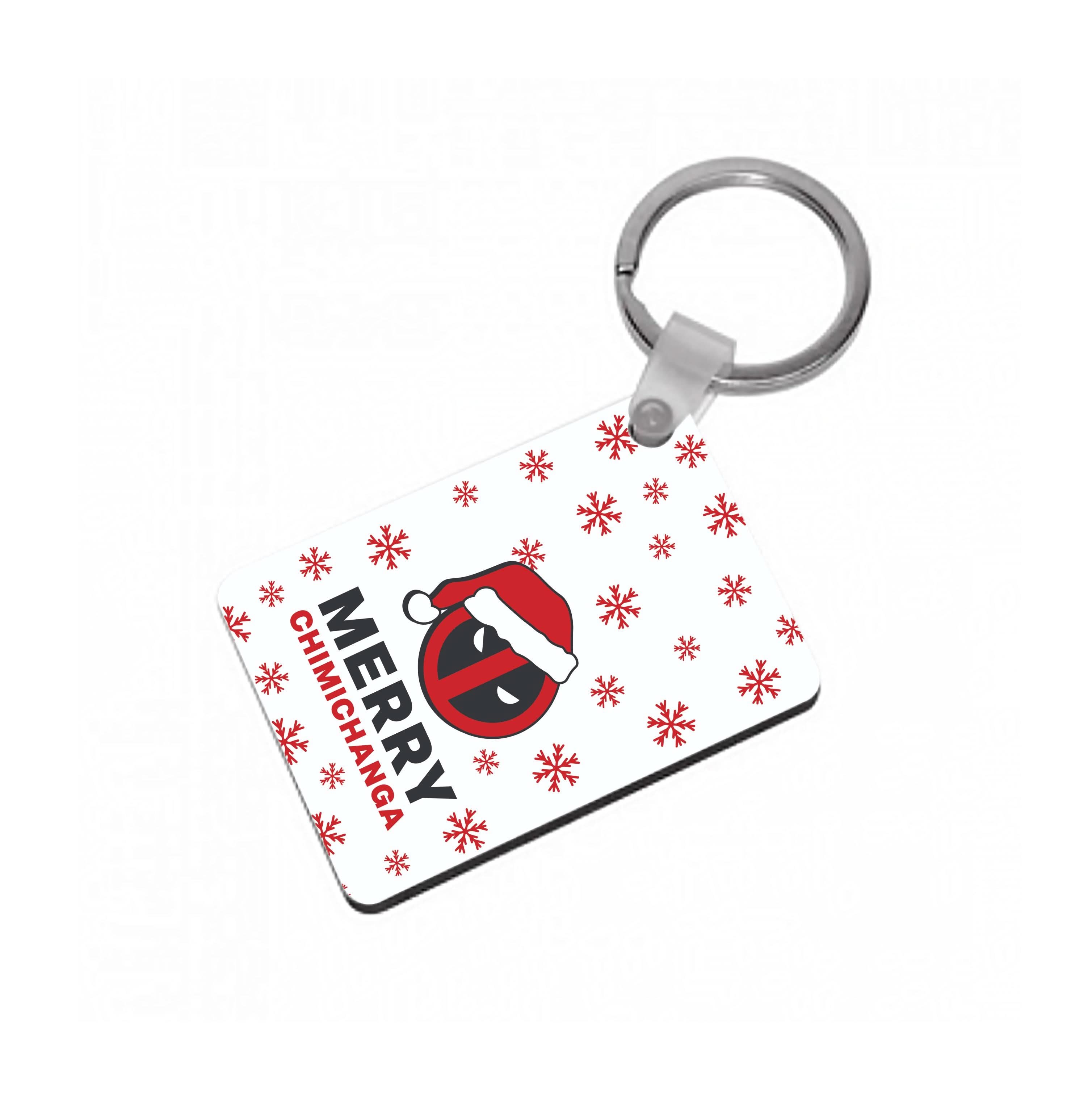 Merry Chimichanga Keyring