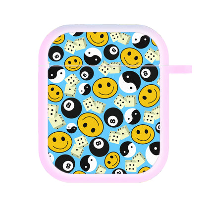 8 Ball Pattern - Skate Aesthetic  AirPods Case