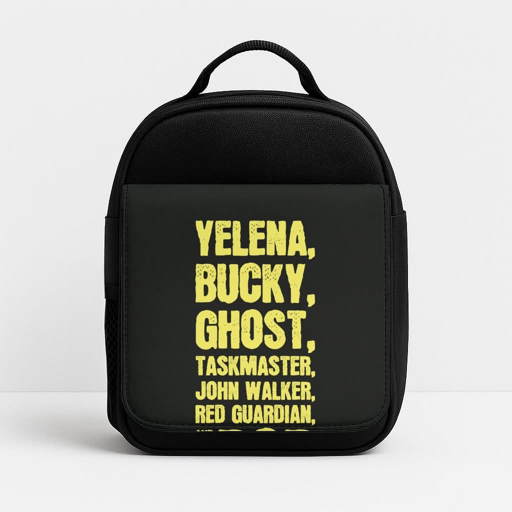 Antiheroes List Insulated Lunch Bag