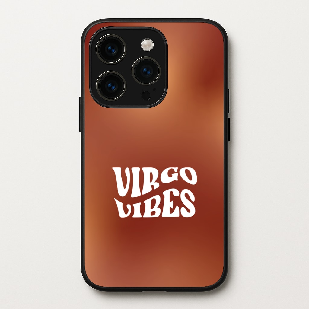 Virgo Vibes Gradient Zodiac iPhone 15 Pro Max Case