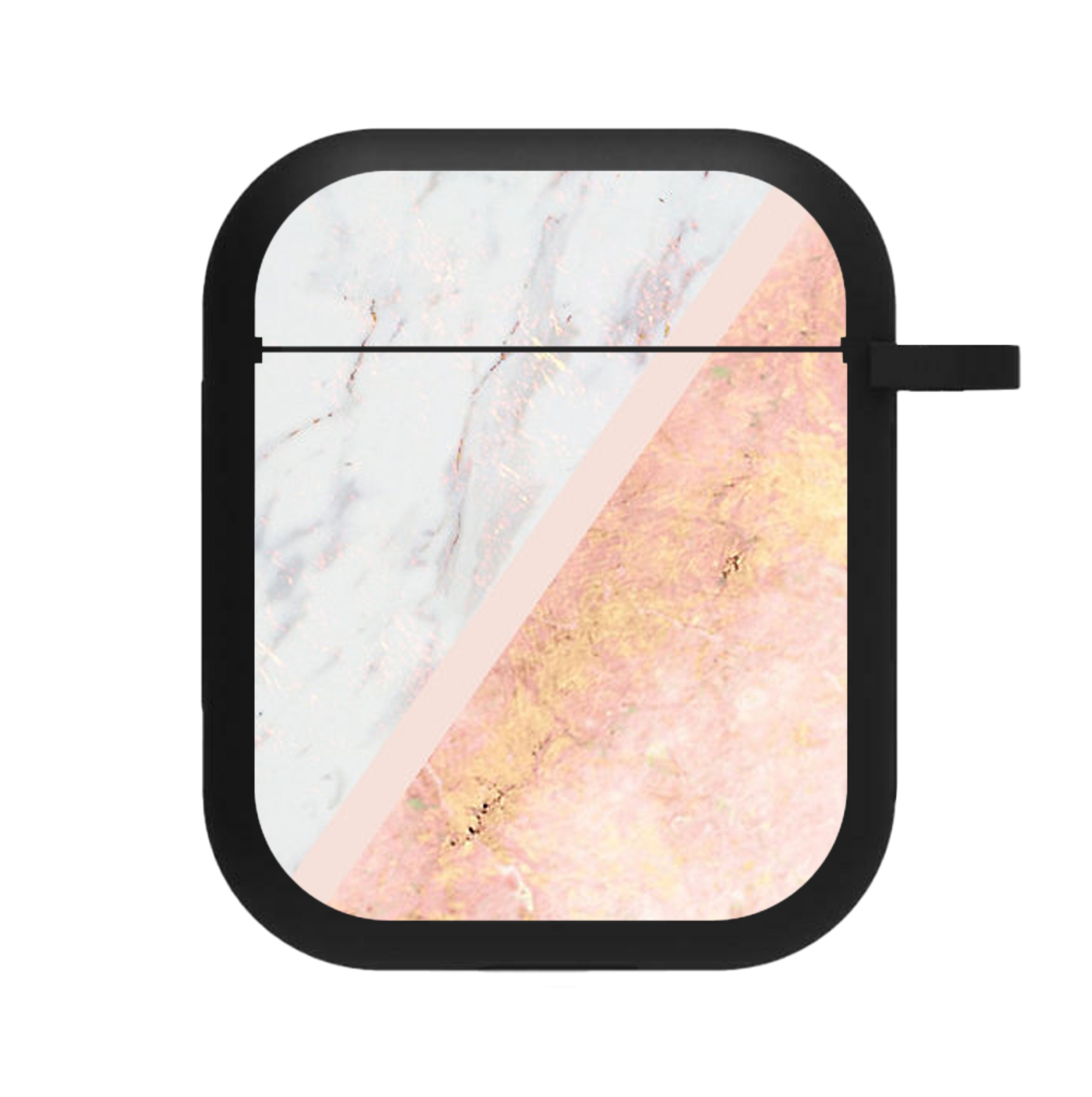 Marble and Rose Gold AirPods Case