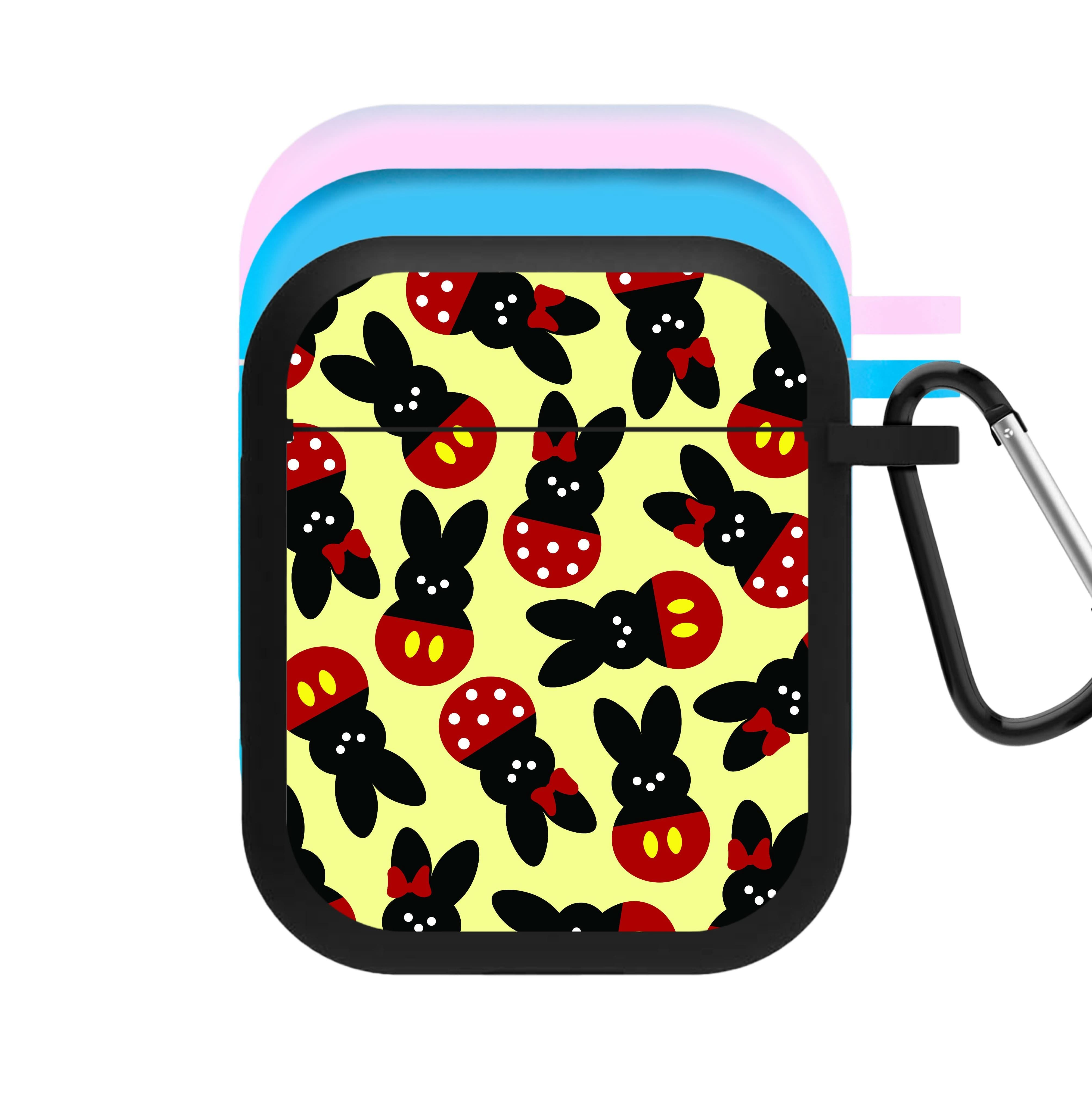 Mouse Peeps Pattern AirPods Case