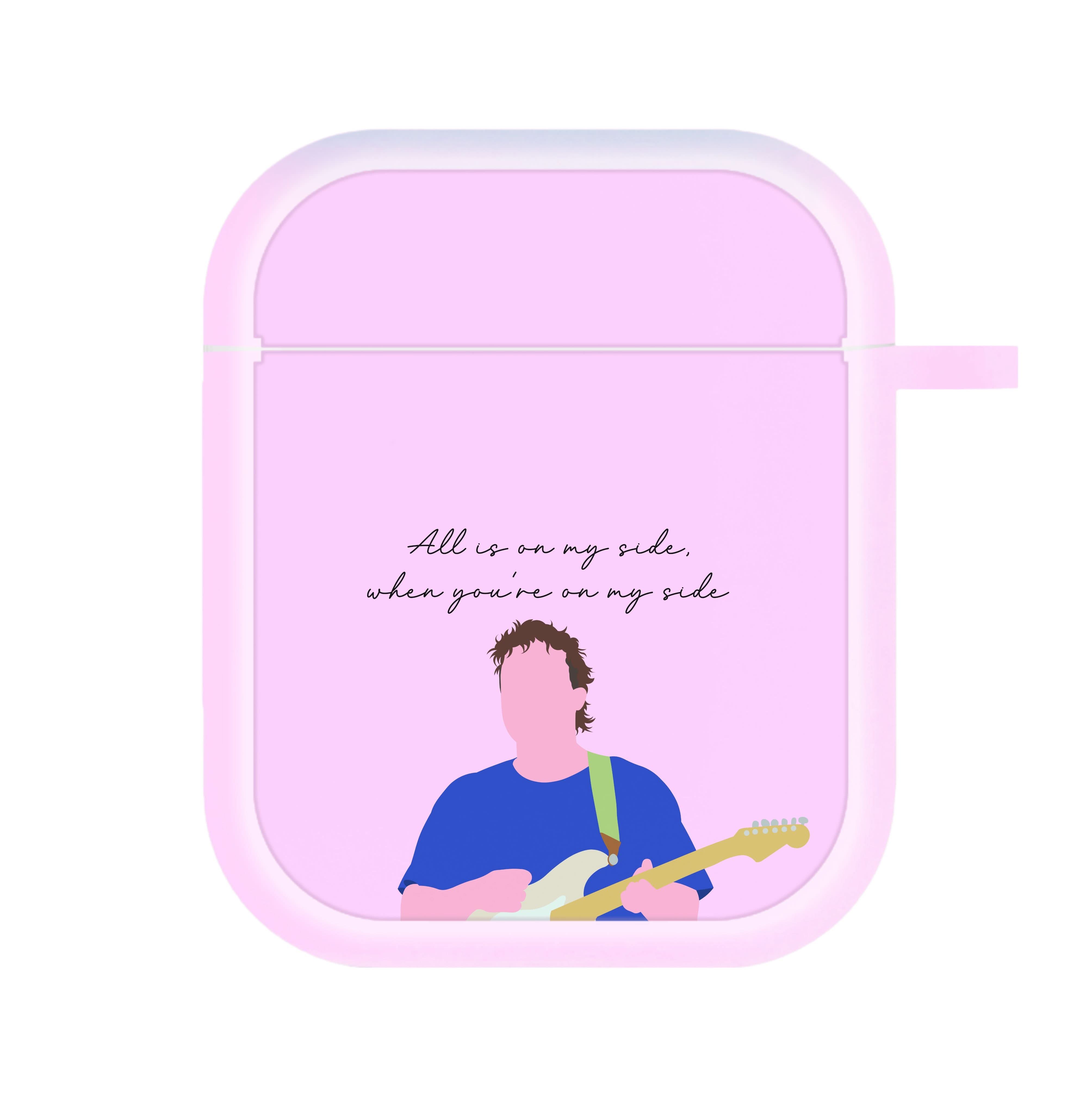 All Is On My Side Pink AirPods Case