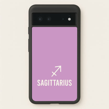 Sagittarius Pastel Zodiac Google Pixel 6 Case