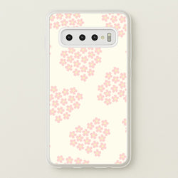 Flower Hearts Pattern Galaxy S10 Plus Case