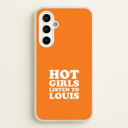Hot Girls Listen To Louis Galaxy A54 Case