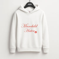 Manchild Hater Kids Hoodie