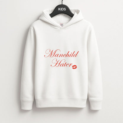 Manchild Hater Kids Hoodie