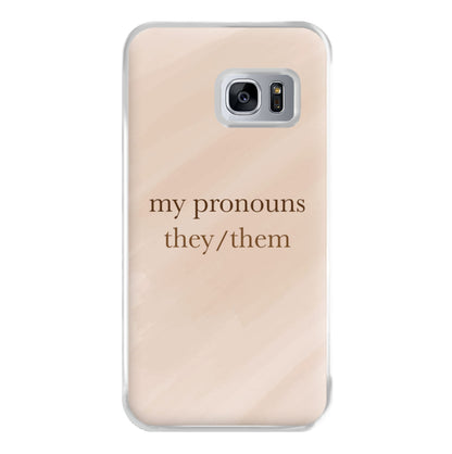 They & Them - Pronouns Phone Case