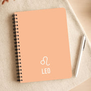 Leo Pastel Zodiac Notebook 3
