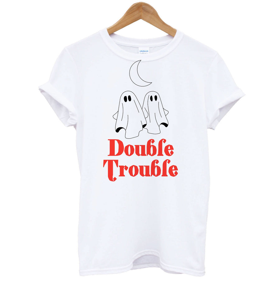 Double Trouble Black T-Shirt