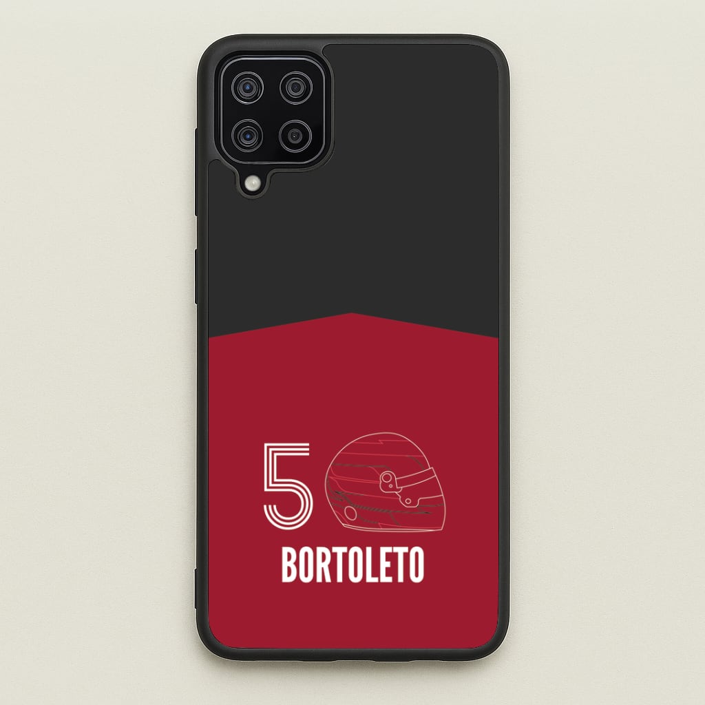 Bortoleto Helmet 2026 Galaxy A12 Case