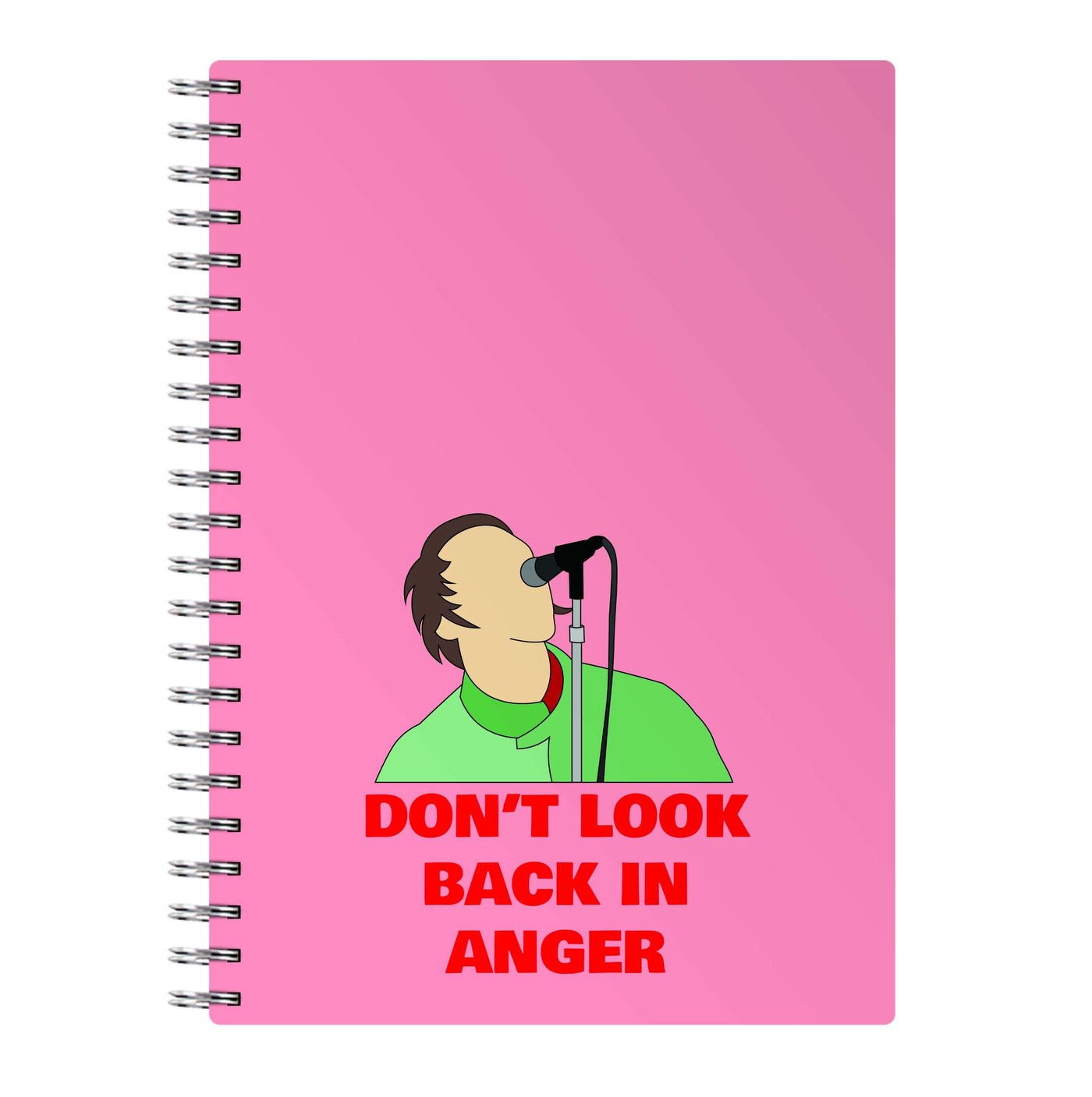 Don't Look Back In Anger Notebook