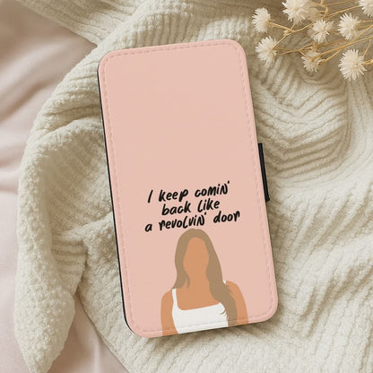 Revolving Door Leather Phone Case