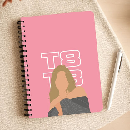 T8 Pink  Notepad