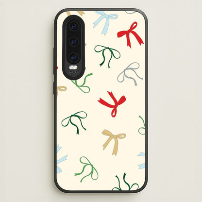 Coquette Christmas Bows Pattern Huawei P30 Case